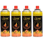 تصویر کپسول گاز لیزان 220 گرمی استوانه ای 4 عددی 