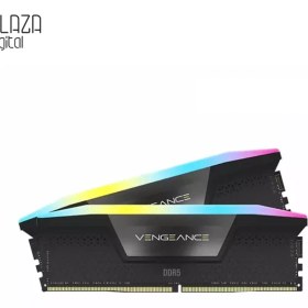 تصویر رم دسکتاپ DDR5 دو کاناله 5600 مگاهرتز CL40 کورسیر مدل VENGEANCE RGB ظرفیت 48 گیگابایت 