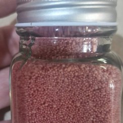 تصویر شمع پودری داخل جار مک کارتی با فیتیله چوبی 