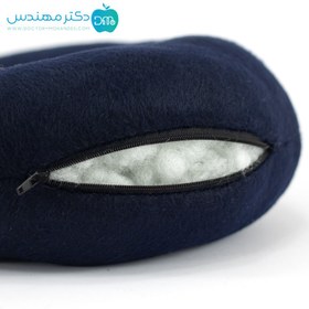 تصویر بالش گردنی الیافی طبی 