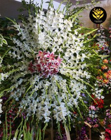 تصویر پایه گل ترحیم کد 129 