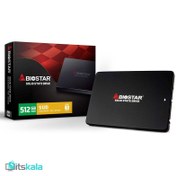 تصویر حافظه SSD بایوستار مدل BIOSTAR S120 SSD 512GB SATA 