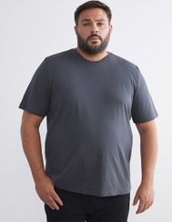 تصویر تی شرت سایز بزرگ مردانه ال سی وایکیکی lc-waikiki lc waikiki 