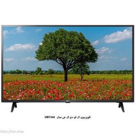 تصویر تلویزیون ال ای دی 4K ال جی مدل UM7340 سایز 49 اینچ 