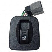 تصویر کلید شیشه بالابر پرایدجدید سمت راست(شاگرد) کلید شیشه بالابر پراید سمت راست