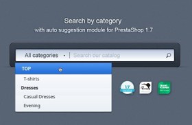 خرید و قیمت ماژول Search by category with auto suggestion PrestaShop ...