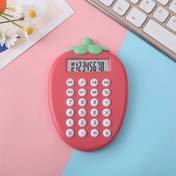 تصویر ماشین حساب فانتزی طرح توت فرنگی Calculator