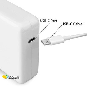 تصویر شارژر لپ تاپ اپل 20.3 ولت 3 آمپر 61 وات مدل A1718 APPLE LAPTOP ADAPTER/CHARGER 20.3V 3A - 61W - 2500074