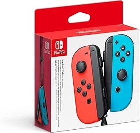 تصویر Switch Con Controller Controller جفت نئون قرمز/نئون آبی (نینتندو سوئیچ) توسط نینتندو Switch Joy Con Controller Pair Neon Red/Neon Blue (Nintendo Switch) by Nintendo