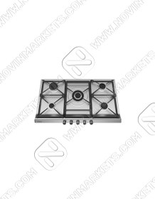 تصویر اجاق گاز استیل ۵ شعله تی اندی مدل TD 192E T&D Steel Hob Model TD 192E