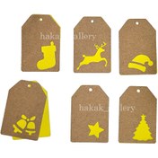 تصویر تگ کرافت کریسمسی 