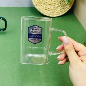 تصویر ماگ مربع پیرکس دلی گلس 6 عددی 235 میلی کد GPZB306-1 