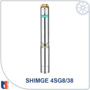 تصویر الکتروپمپ شناور 2 اینچ 232 متری سه فاز شیمجه 4SG8/38 