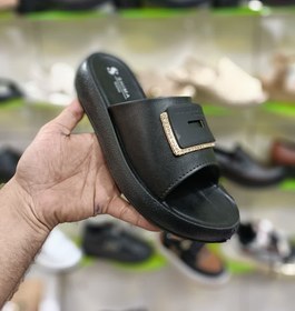 تصویر صندل زنانه مدل روژا رنگ مشکی برند شیما زیره پی یو تزریق - 37 