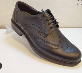 تصویر کفش مردانه مجلسی هشترک تمام چرم طبیعی 