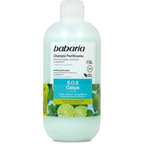 تصویر شامپو ضد شوره اسپانیایی باباریا مدل S.O.S Caspa babaria® Shampooing Purifiant Antipelliculaire, 500ml