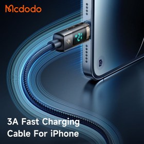 تصویر کابل شارژ قطع شونده Lightning مک دودو مدل MCDODO CA-3621 طول 1.8متر 