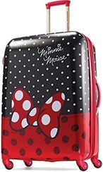 تصویر American Tourister Disney Softside Luggage with Spinner Wheels 