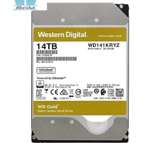 تصویر هارد دیسک داخلی Western Digital 14TB WD Gold کلاس Enterprise - کلاس 7200 دور در دقیقه، SATA 6 گیگابیت بر ثانیه، حافظه Cache 512 مگابایت، اندازه 3.5 اینچ - مدل WD141KRYZ Western Digital 14TB WD Gold Enterprise Class Internal Hard Drive - 7200 RPM Class, SATA 6 Gb/s, 512 MB Cache, 3.5" - WD141KRYZ