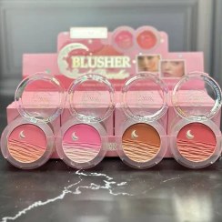 تصویر رژ گونه ماه هدا موجی BLUSHER تک و عمده کد G5138 