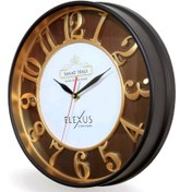 تصویر ساعت دیواری تبلیغاتی مدل رونیکا - نقره‌ای 