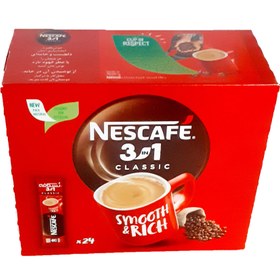 تصویر قهوه فوری مخلوط 1 × 3 نسکافه بسته 4+20 عددی Nescafe 3 in 1 Coffee Mix Powder 20pck