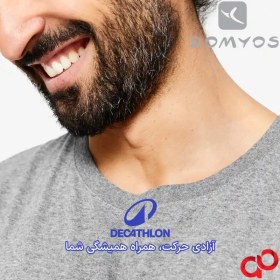 تصویر تی شرت ورزشی مردانه اسپرت دکتلون مدل DOMYOS 100 