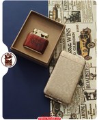 تصویر فندک هانست مدل چوبی کادت - قهوه ای 