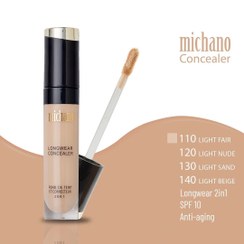 تصویر کانسیلر مایع میچانو لانگ ویر 6 میل در چند رنگ Michano Liquid Concealer Model Longwear