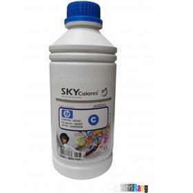 تصویر جوهر پلاتر اچ پی اسکای رنگ آبی SKY HP 500 510 800 