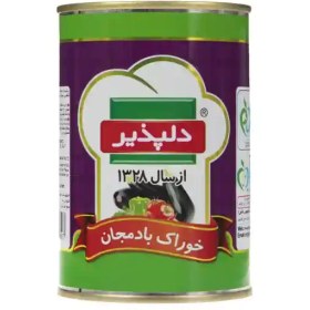 تصویر کنسرو بادمجان دلپذیر 410گرم (24عددی)(م.ک52000) 