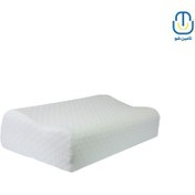 تصویر بالشت طبی مموری فوم سوپر موج کامفی لایف سایز لارج comfy life Large size super wave memory foam medical pillow