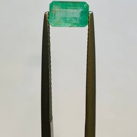 تصویر نگین زمرد پنجشير سایز 8*6 میلی‌متر 