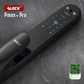 تصویر دستگیره هوشمند | قفل اثر انگشتی دیجیتال و دستگیره تشخیص چهره ALOCK مدل Pmax Pro 