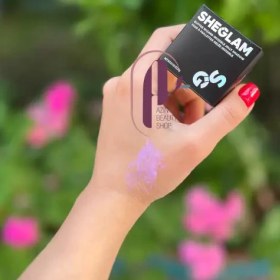 تصویر گلیتر ژلی شیگلم Sheglam مدل GLITTER WIZARD INVISIBLE JELLY SHADOW Purple 