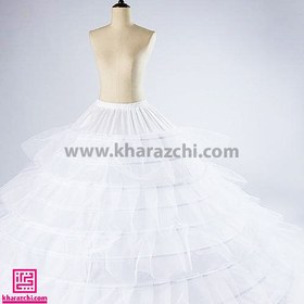 تصویر فنر لباس عروس ۱۰ متری 