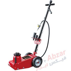 تصویر جک سوسماری 35 تن بادی بیگ رد مدل TQ35001 Big Red 35 Ton Air Hydraulic Floor Jack Model TQ35001