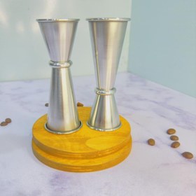 تصویر جیجر استیل 25 به 75 میلی لیتر کد 2244 