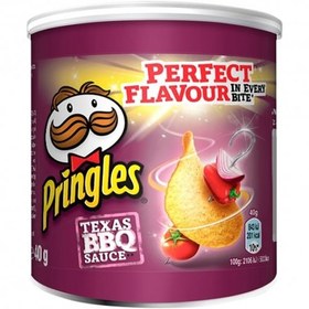 تصویر چیپس پرینگلز مینی با طعم باربیکیو ا Pringles Pringles