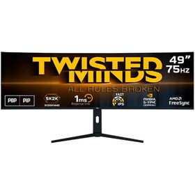 تصویر مانیتور گیمینگ 49 اینچ Twisted Minds TM492K75IPS Twisted Minds TM492K75IPS