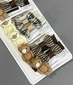 تصویر گیره پاپیون ۴۴۶ - کرم 