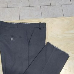 تصویر شلوار پارچه ای مردانه رنگ خاکستری تیره سایز 52 - 52 / خاکستری تیره 