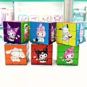 تصویر مکعب روبیک ۳ در ۳ طرح کرومی 