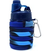 تصویر قمقمه سیلیکونی تاشو آکاردئونی 