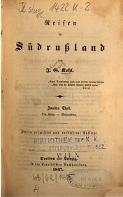 تصویر دانلود کتاب Die Krim - Bessarabien 1847 کتاب آلمانی کریمه - بسارابیا 1847