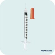 تصویر سرنگ انسولین 1 سی سی G30 آوا بسته بندی تکی AVA Ava Unibody Insulin Syringe-1cc