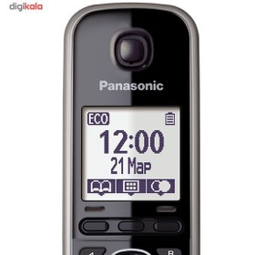 تصویر تلفن بی سیم پاناسونیک مدل KX-TG6711 استوک Panasonic KX-TG6711FX Wireless Phone