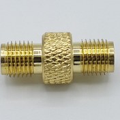 تصویر کانکتور مبدل SMA مادگی به SMA مادگی مستقیم 