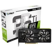 تصویر کارت گرافیک استوک پلیت Palit RTX 3060 Ti Dual 8G Palit RTX 3060 Ti Dual 8GB