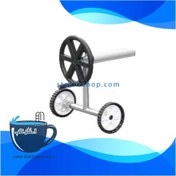 تصویر جمع کننده دستی روکش استخر استیل 